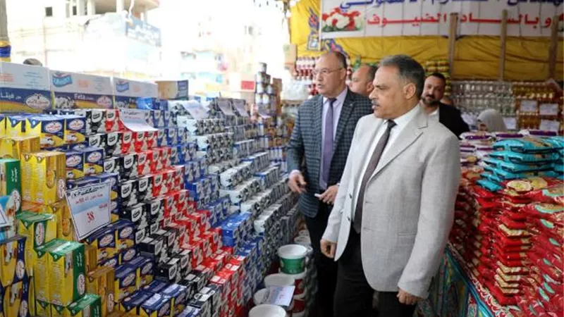 الاشمونى يفتتح معرضي أهلا رمضان بالإبراهيمية وههيا