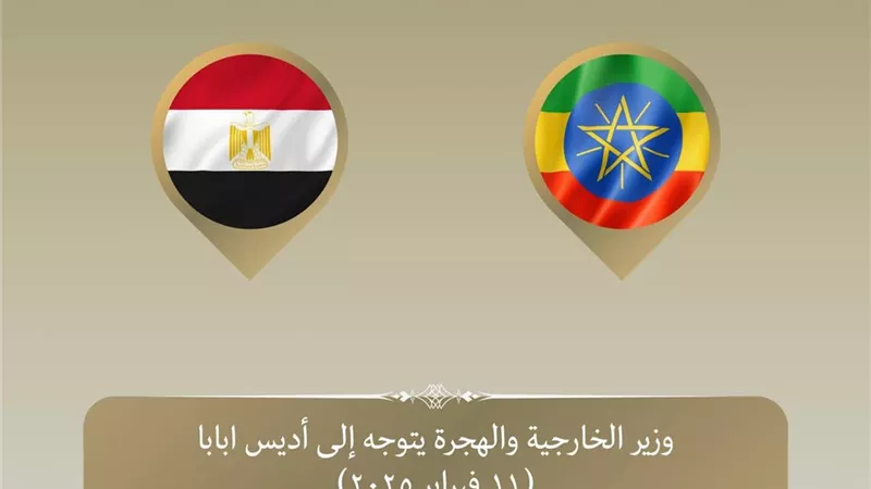 وزير الخارجية والهجرة يتوجه إلى أديس أبابا