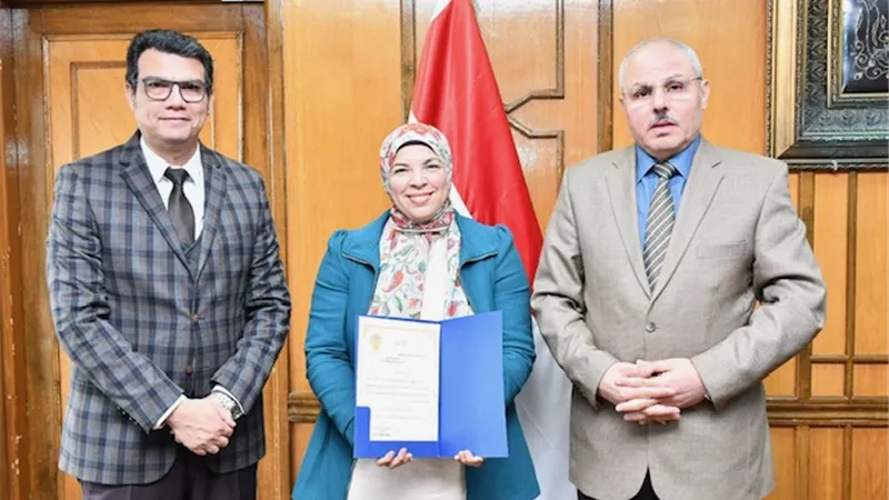 مها مجدي وكيلاً لكلية الألسن لشئون خدمة المجتمع بجامعة القناة