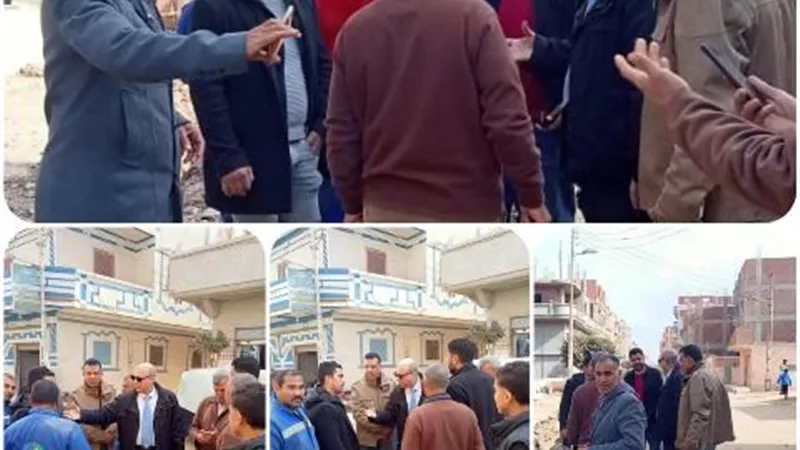 إحلال وتجديد خط مياه رئيسي بالعدوة مركز ههيا