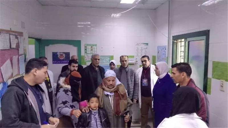 وكيل صحة البحيرة يتفقد مستفى حوش عيسى وحميات دمنهور