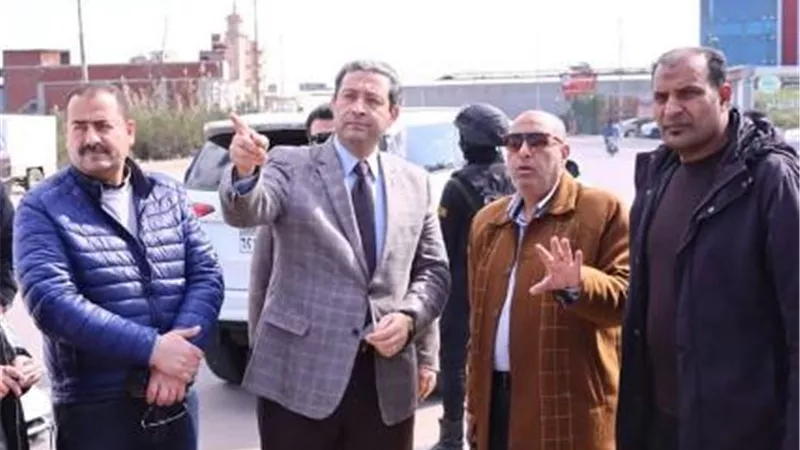 محافظ دمياط يشدد على إزالة كافة التعديات على الأراضي الزراعية