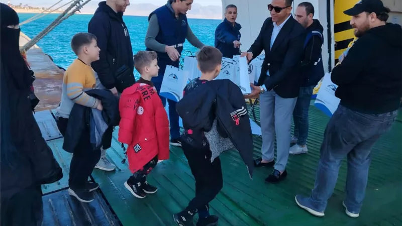 ميناء نويبع البحري يسجل مغادرة 1540 سوريًا منذ بداية العام