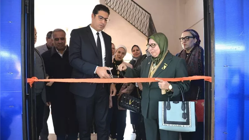 افتتاح المشغل التدريبي لفرع المجلس القومي للمرأةبكفر الترعة