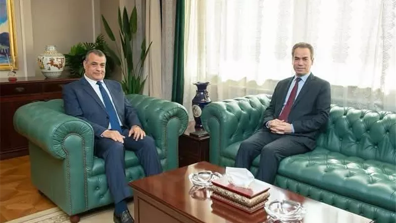 وزير الدولة للإنتاج الحربي يستقبل رئيس الهيئة الوطنية للإعلام