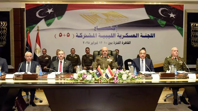 رئيس الأركان يشهد الجلسة الإفتتاحية لإجتماعات اللجنة العسكرية الليبية المشتركة