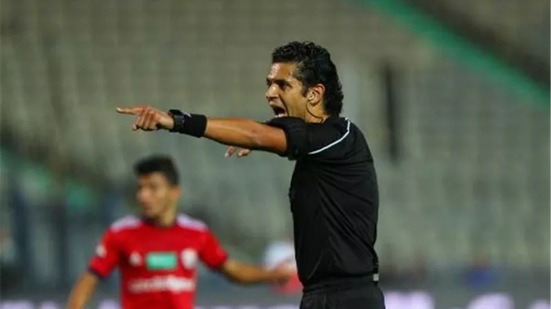احمد الفندور حكما لمباراة الأهلي وغزل المحلة في الدوري