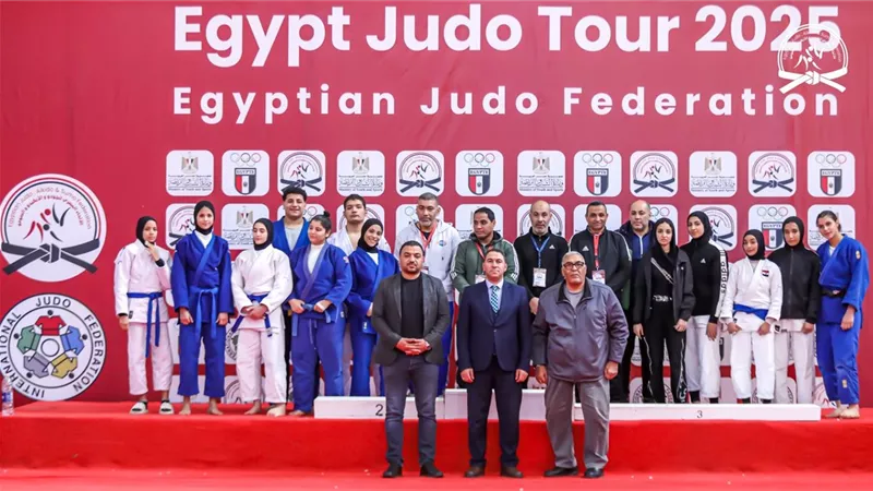16 ميدالية للمشروع القومي للموهبة والبطل الأولمبي في الجودو
