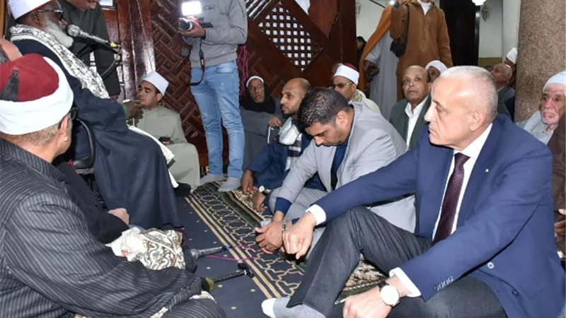 محافظ الأقصر يشهد الاحتفال بذكرى مولد أبو الحجاج الاقصرى