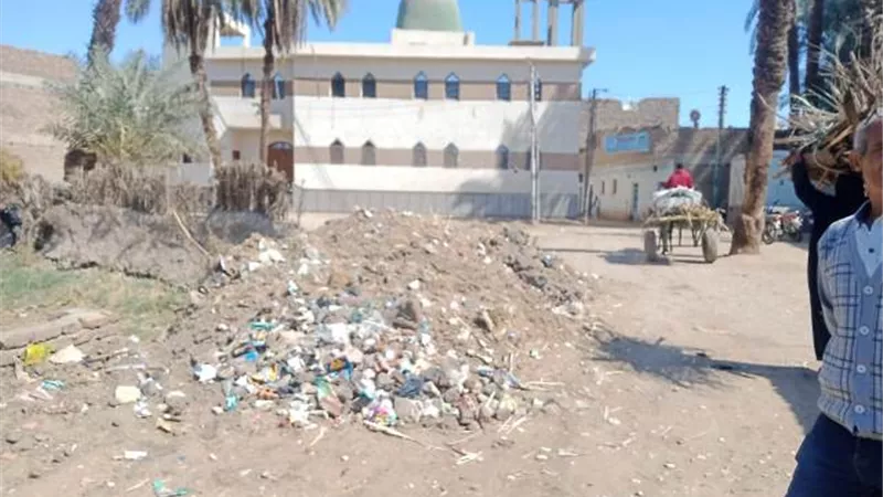 حملات نظافة مكثفة بقرية الرياينة وجزيرة أرمنت جنوب غرب الأقصر