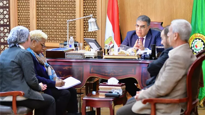 مرزوق ييحث مع وفد الاتحاد الأوروبي مشروع تحسين نوعية المياه