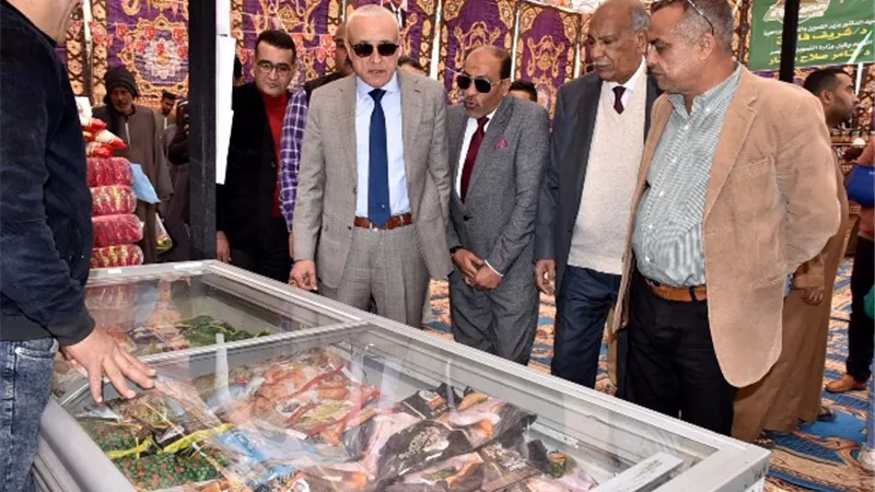 محافظ الأقصر يفتتح معرض 