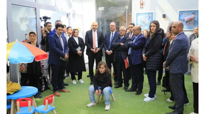 وزير التعليم ونظيره الإيطالي يتفقدان 