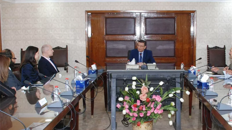 وزير الزراعة يستقبل نائب رئيس شركة هاينز العالمية