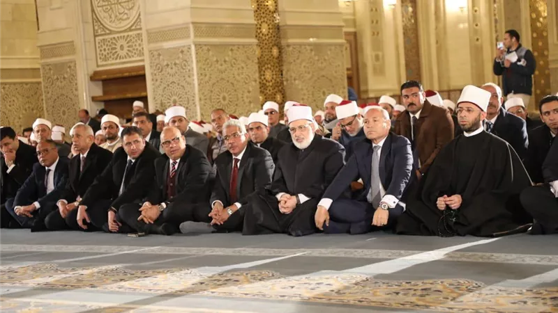 محافظ القاهرة يشهد احتفال ليلة النصف من شعبان بمسجد مصربالعاصمة