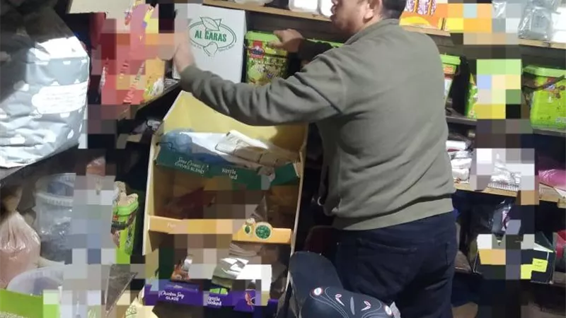 ضبط 6 طن ياميش بالسوس ومنتجات البان و صلصة منتهية بالبحيرة