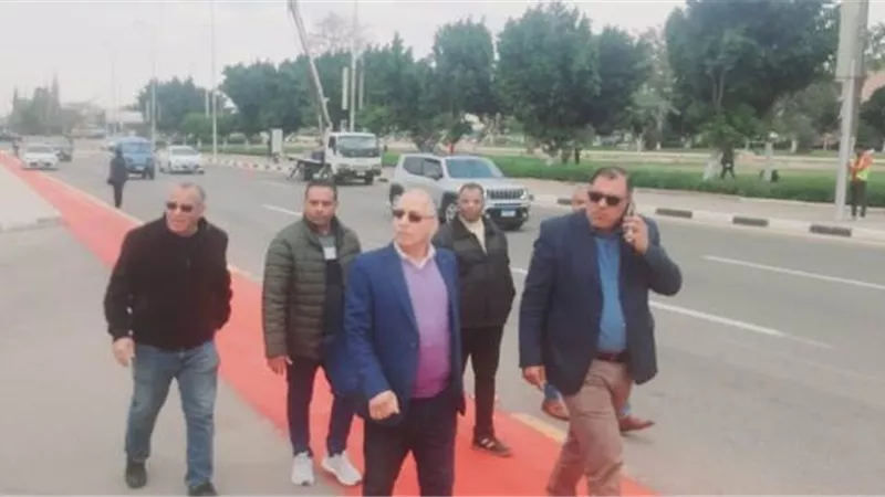 خطوة هامة من جهاز الشروق بتنفيذ مشروع للحفاظ على أرواح السكان.. صور