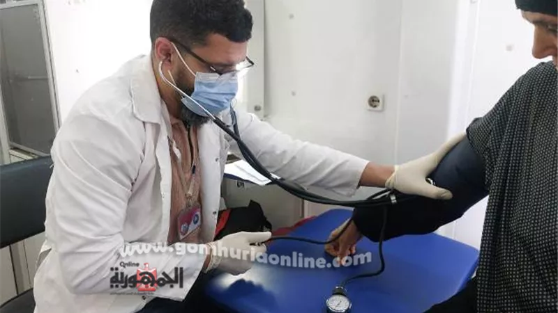 علاج ١٢٥٠ مواطنا بالمجان في قافلة طبية بدمياط