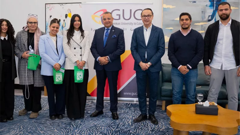 محافظ جنوب سيناء يلتقي رئيس مجلس أمناء الجامعة الألمانية