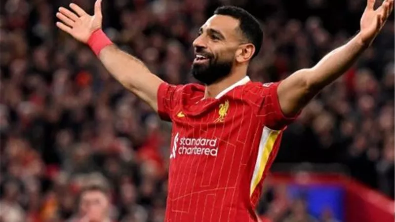محمد صلاح يواصل كتابة التاريخ مع ليفربول في الدوري الانجليزي