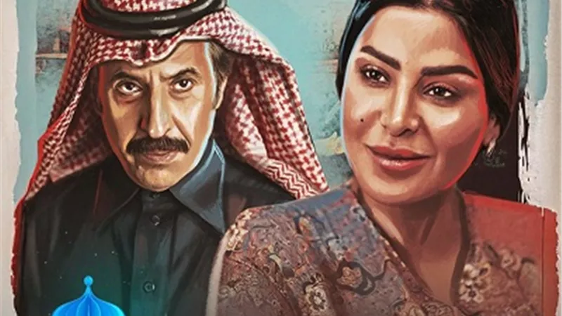 الفنان عبدالإله السناني يروج لمسلسله الجديد 