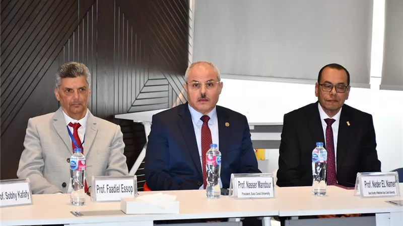 انطلاق المؤتمر الدولي للعلوم الفسيولوجية بجامعة القناة