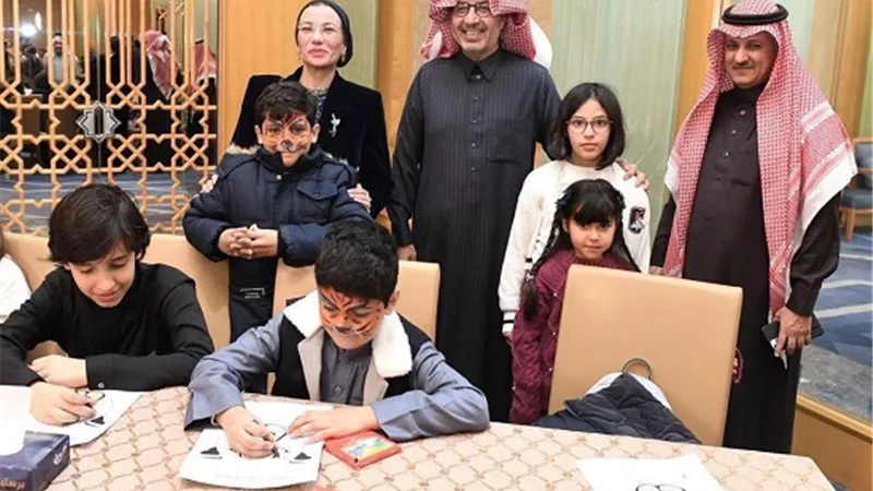 السفارة السعودية بالقاهرة تحتفي باليوم العالمي للنمر العربي