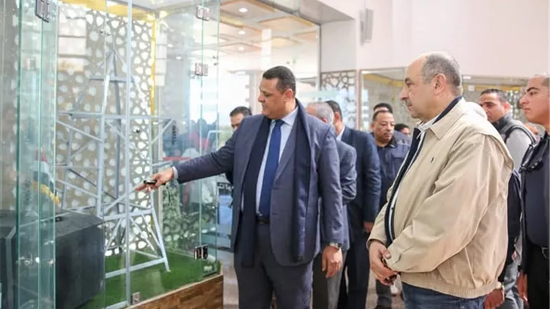 شيمي: «مصر للألومنيوم» صرح صناعي عملاق نحرص على تنميته