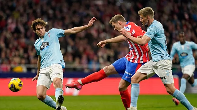 أتلتيكو مدريد يرفض هدية الريال ويكتفي بتعادل مخيب مع سيلتا فيجو