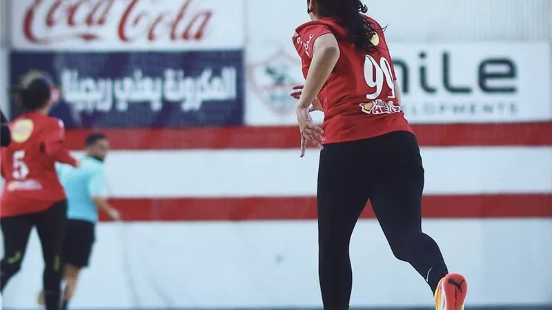 سيدات يد الأهلي يفزن على الجزيرة 19/37 فى بطولة الدوري