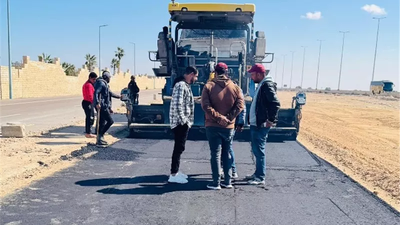 تعرف على أهم مشروعات الطرق من جهاز القرى السياحية فى مارينا.. صور
