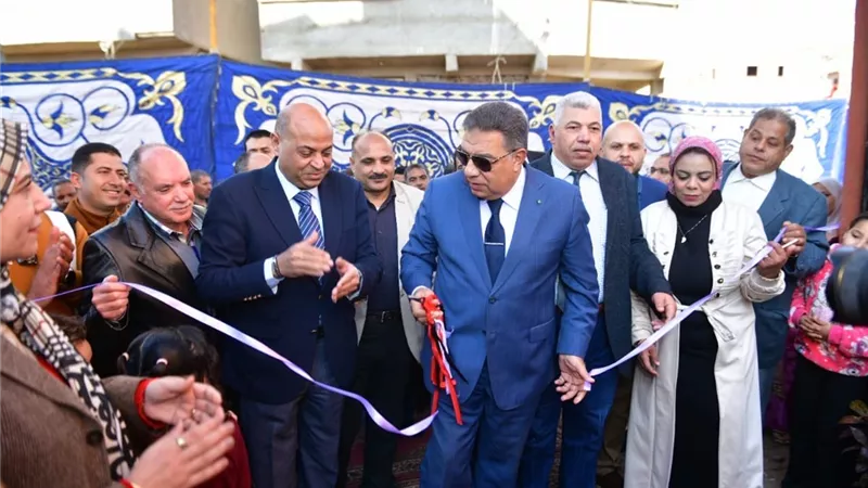 محافظ الدقهلية يفتتح مدرسة عزبة ابو غانم بديسط بتكلفة 11 مليون