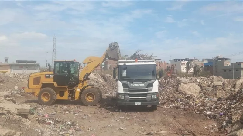 حملات مكبرة للإرتقاء بالنظافة ورفع المخلفات بمدن وقرى دمياط