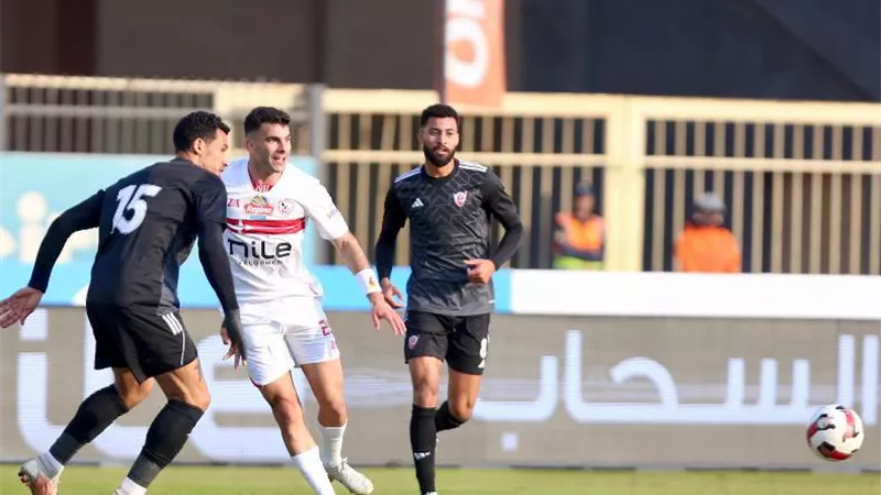 التعادل السلبي عنوان الشوط الأول للقاء الزمالك وبتروجت بالدوري