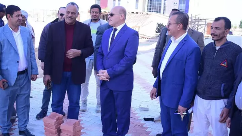 النعماني يتفقد مشروع استكمال البنية التحتية والموقع العام الجديد