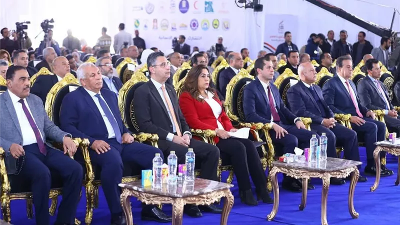 بدعم القيادة السياسية.. أكبر قافلة مساعدات من أهالى الوادى الجديد لـ غزة