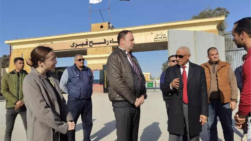 محافظ شمال سيناء يستقبل سفير بلجيكا