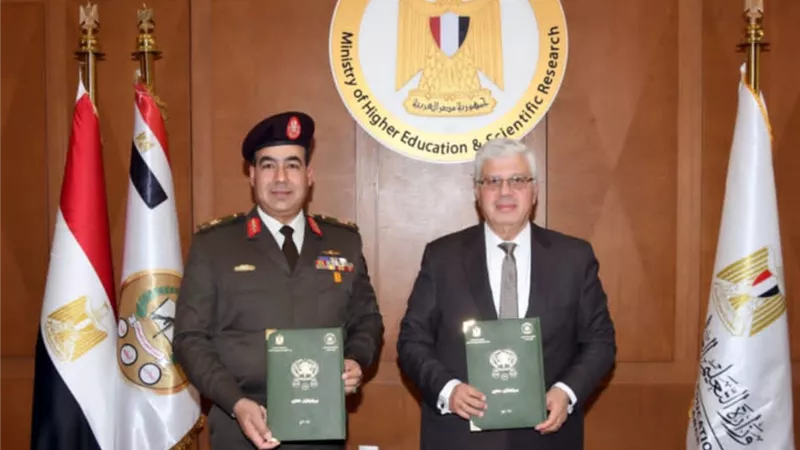 قيادة قوات الدفاع الشعبى والعسكرى توقع بروتوكول تعاون مع التعليم العالى
