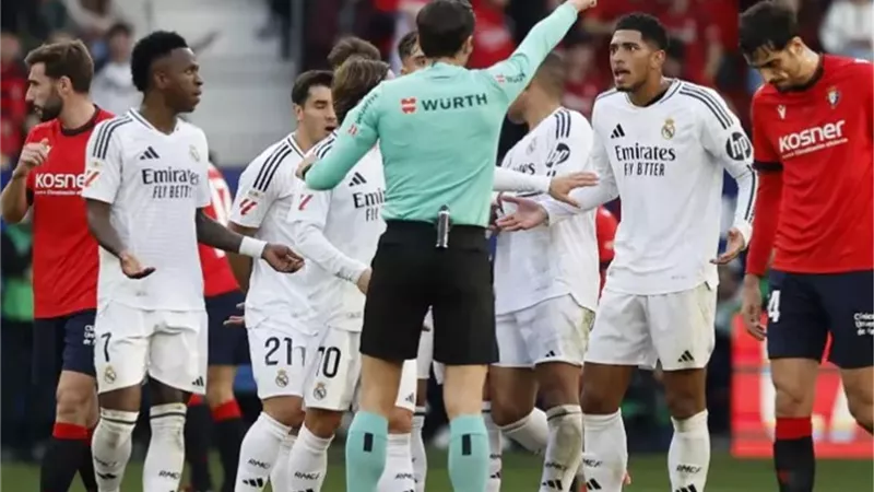 ماركا: مواجهة ساخنة بين ريال مدريد ولجنة الحكام