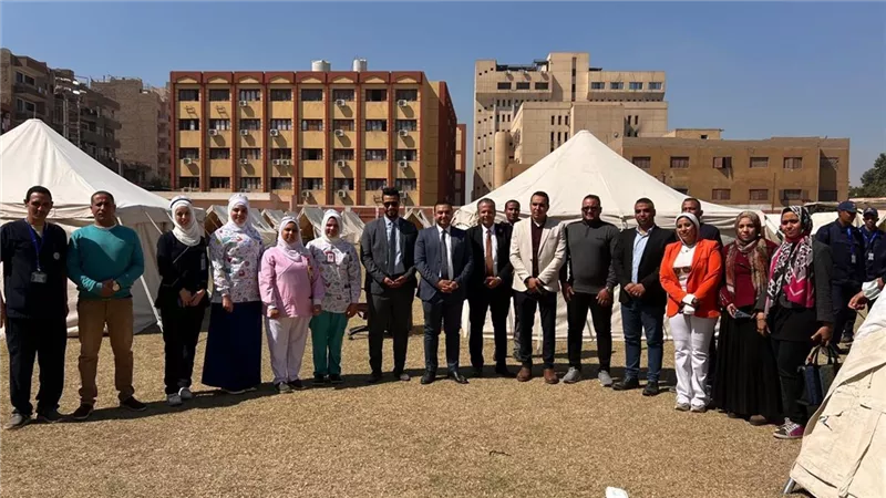 الرعاية الصحية بالأقصر تشارك في التدريب 