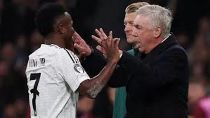تعليق انشيلوتي على انتقال فينيسيوس للدوري السعودي