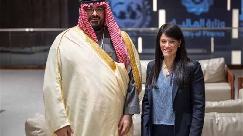 وزيرة التخطيط تلتقي وزير الاقتصاد والتخطيط السعودي