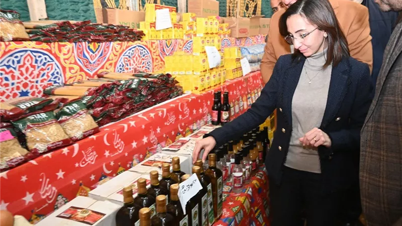 البحيرة تفتتح 6 معرض لاهلا رمضان بأبو حمص