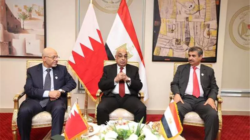 وزير العدل يستقبل نائب رئيس المجلس الأعلى للقضاء والنائب العام بمملكة البحرين