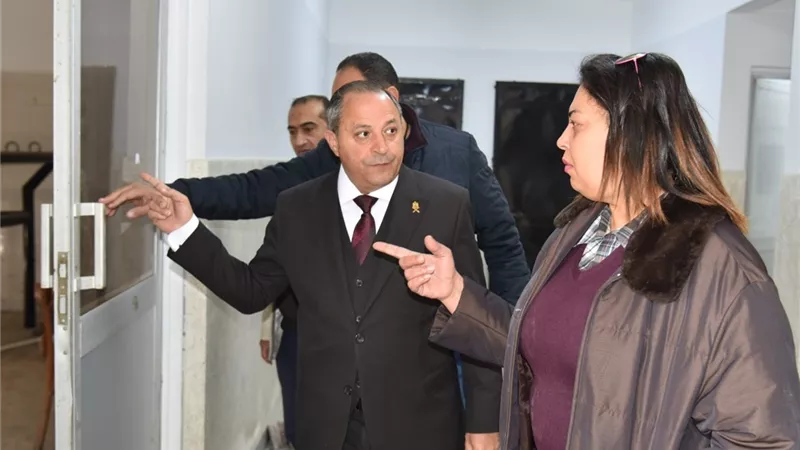 تطوير مبنى مديرية الطب البيطري الجديد ببورسعيد قبل تشغيله