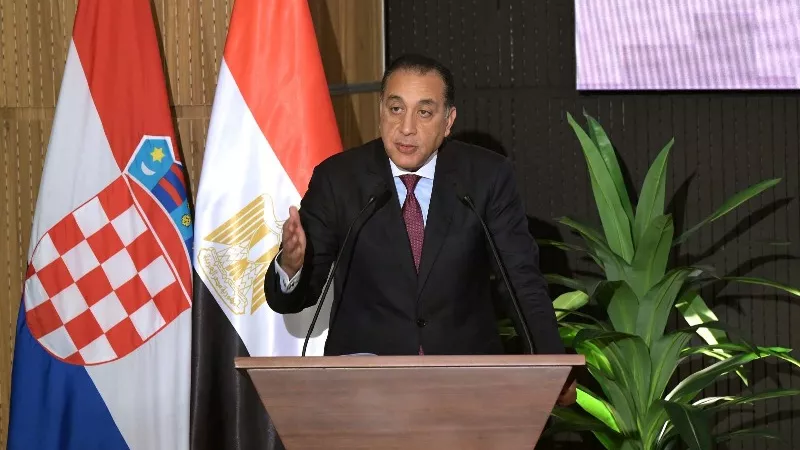 رئيس الوزراء: نتطلع إلى إنشاء خط «رورو سريع» بين المواني المصرية والكرواتية