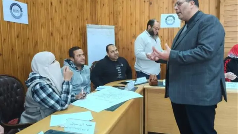 جامعة كفرالشيخ تستهدف رفع كفاءة الجهاز الإداري ببرامج تدريبية