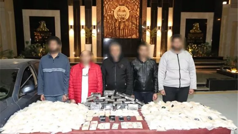 إحباط محاولة تشكيل عصابى جلب كميات مخدرات لتهريبها لإحدى الدول