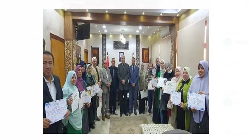 تكريم المتميزين بالمدرسة المنتجة على مستوى القليوبية