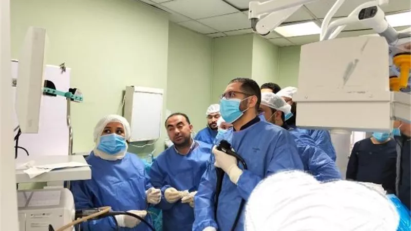 إنقاذ طفل ابتلع مادة كاوية بالتأمين الصحي ببنى سويف